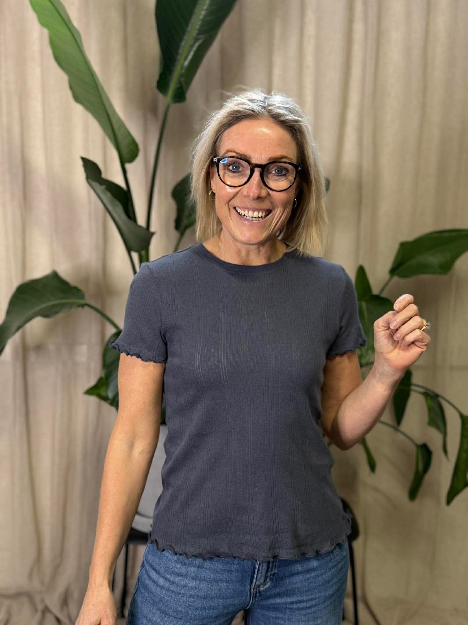 PCMARIE Top - Ombre Blue